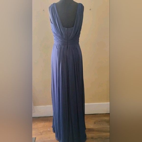 ALFRED SUNG Deep Blue Maxi Dress - Picture 6 of 12